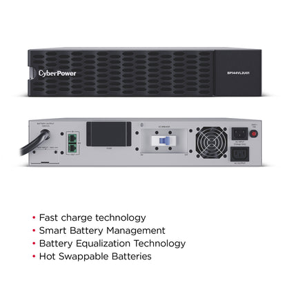 CyberPower BP192VL2U01 Extended Battery Module (Rack/Tower) — Left angle