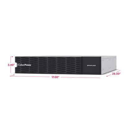 CyberPower BP192VL2U01 Extended Battery Module (Rack/Tower) — Right angle