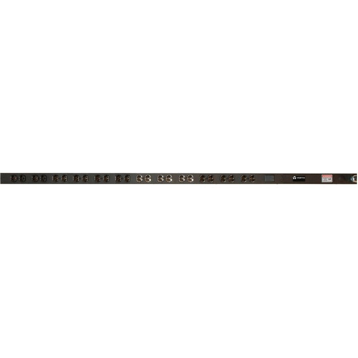 Vertiv Rack PDU - 0U, 120V, 20A, 5-20P, (24) 5-20R, Basic Standard