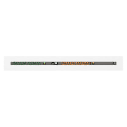 Vertiv Rack PDU - 0U, 208V, 30A, L6-30P, (18) Locking IEC C13, (6) Locking IEC C19, Switched UNIT Level Monitoring EC