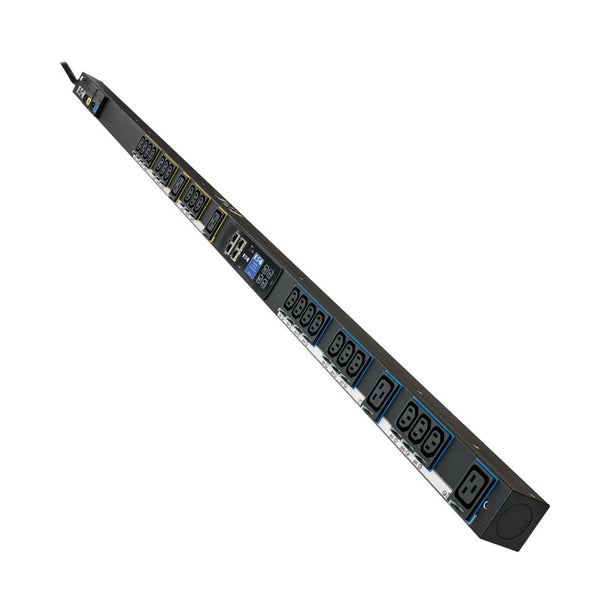 Eaton Managed Rack PDU EMA107-10, 0U, L6-30P Input, 5.76 kW, 200-240V, 24A, Single-Phase, Outlets: (20) C13, (4) C19