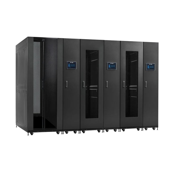 Tripp Lite SmartRack SRP-2R-3C12-M Pre-Configured Self-Cooling Modular Data Center, 2x 44U Racks, 3x 12 kW AC Units, Service Enclosure