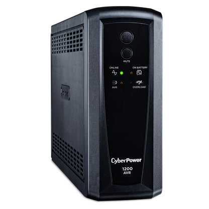 CyberPower CP1200AVR 1200VA Line Interactive UPS (Mini-Tower) — Right angle