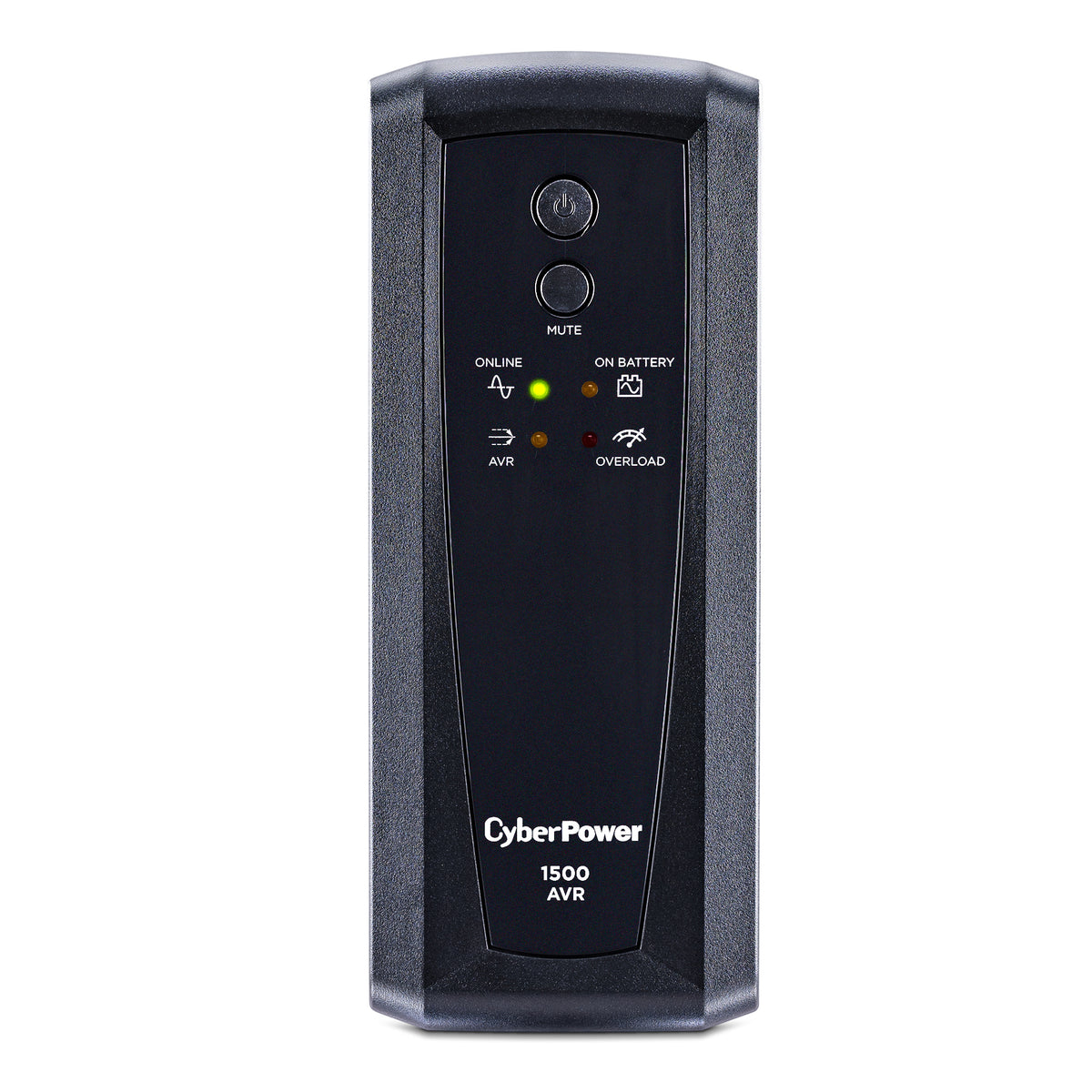 CyberPower AVR CP1500AVR 1500 VA / 900 W Mini-Tower Line-Interactive UPS, Refurbished