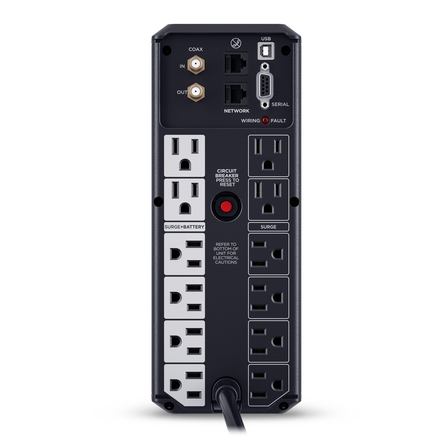 CyberPower CP1500AVRLCD3 1500VA / 900W Line Interactive UPS (Mini-Tower) — In use