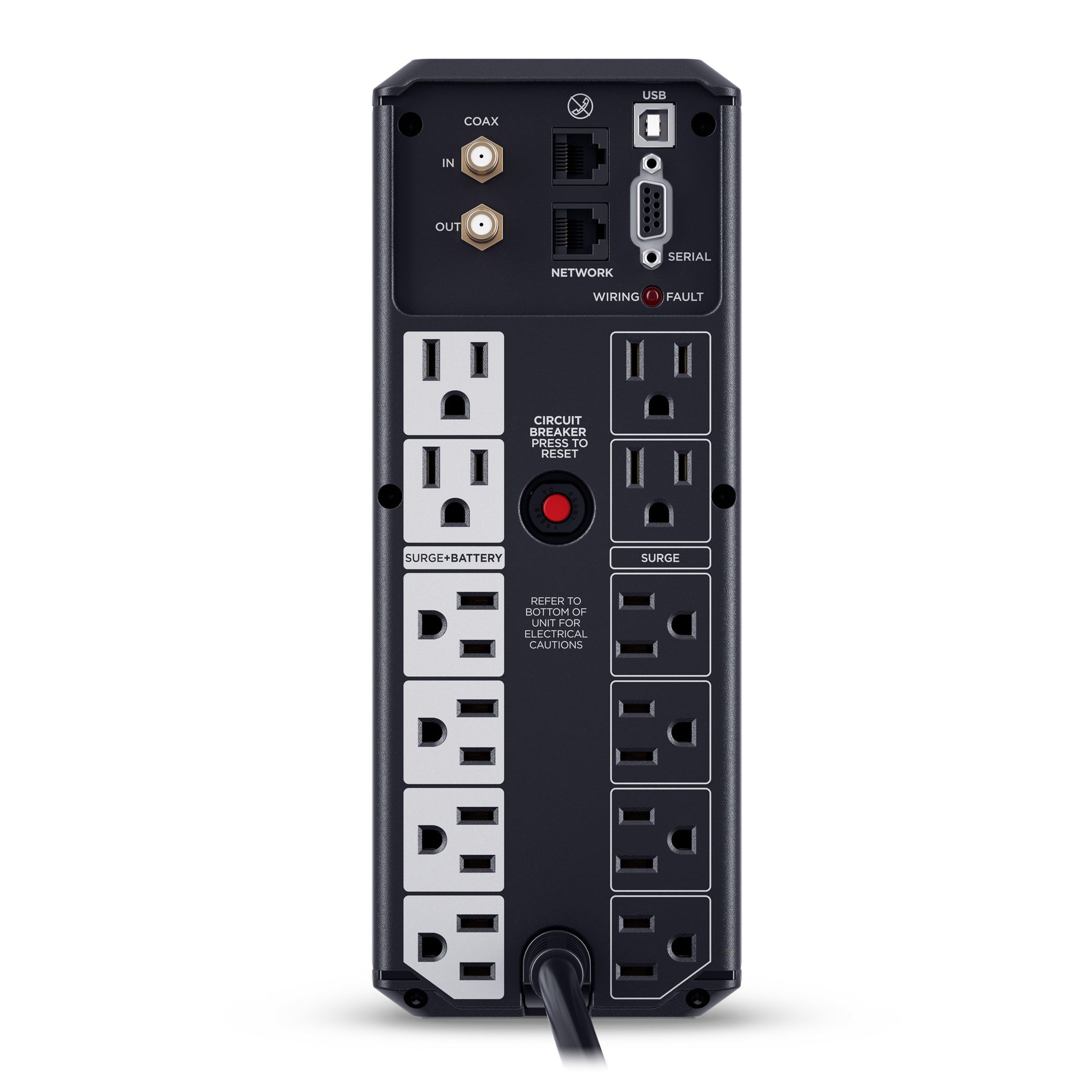 CyberPower CP1500AVRLCD3 1500VA / 900W Line Interactive UPS (Mini-Tower) — In use