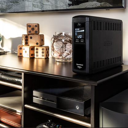 CyberPower CP1500AVRLCDTAA 1500VA / 900W Line Interactive UPS (Mini-Tower) — Feature detail