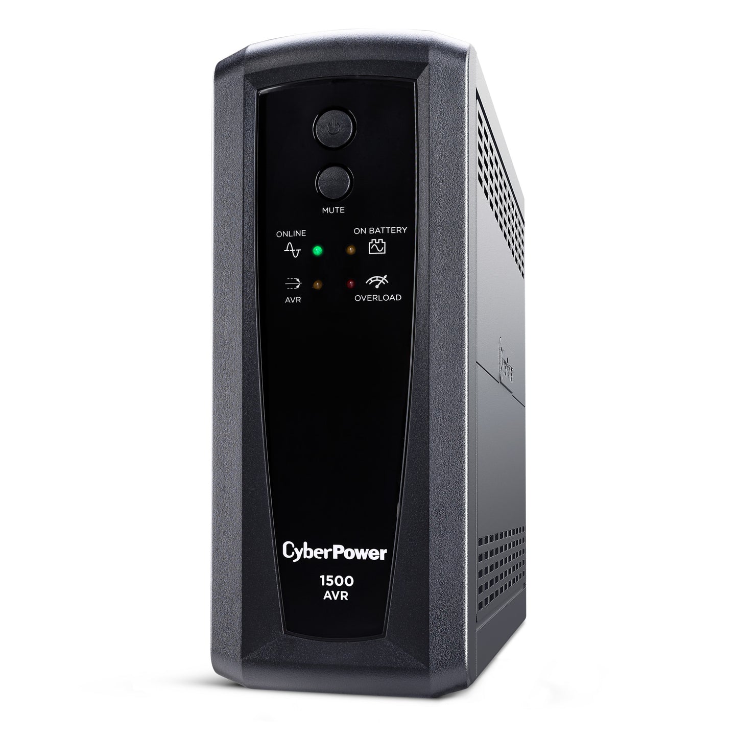 CyberPower CP1500AVRT 1500VA / 900W Line Interactive UPS (Rack/Tower) — Left angle