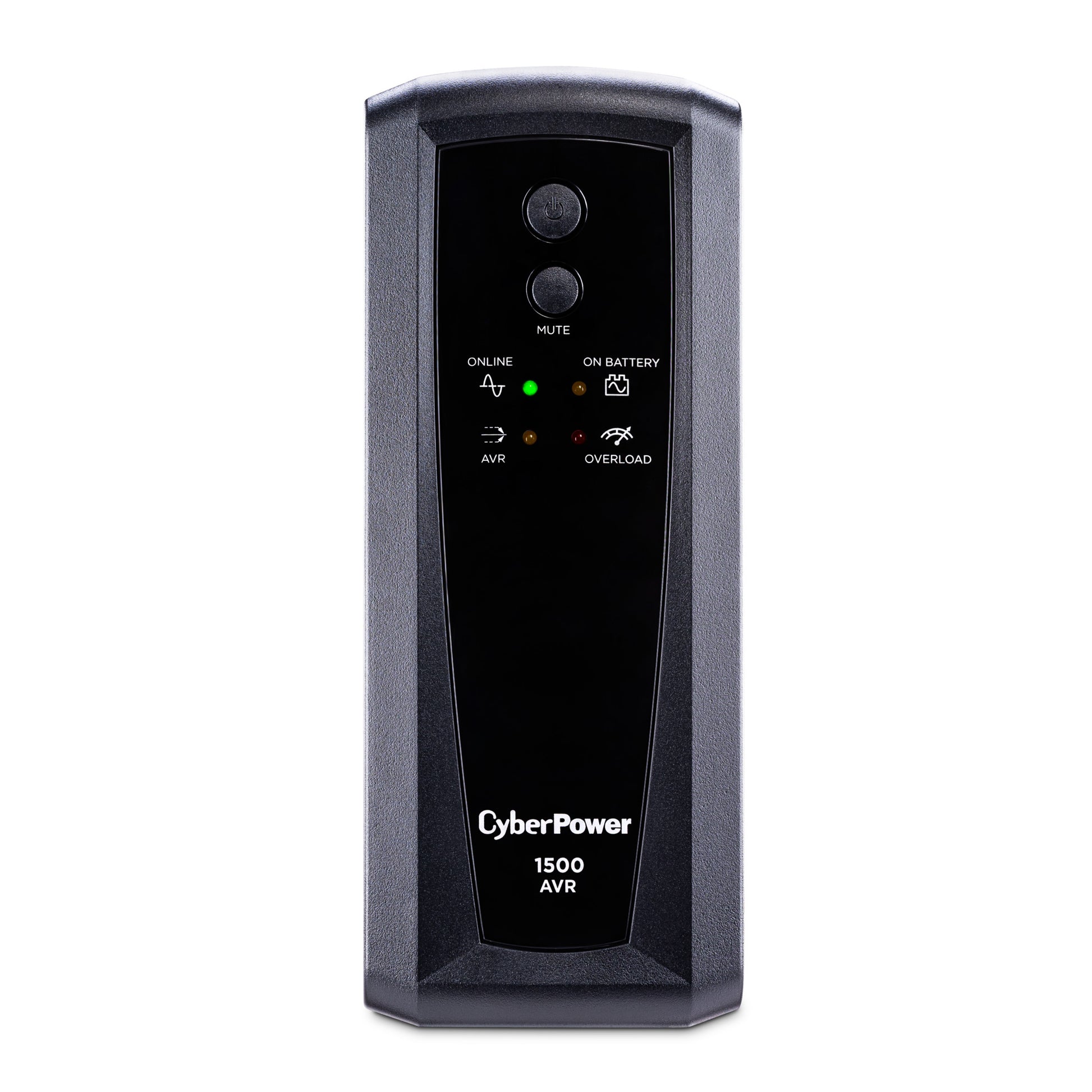 CyberPower CP1500AVRT 1500VA / 900W Line Interactive UPS (Rack/Tower) — Front view