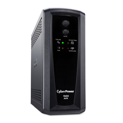 CyberPower CP1500AVRT 1500VA / 900W Line Interactive UPS (Rack/Tower) — Right angle