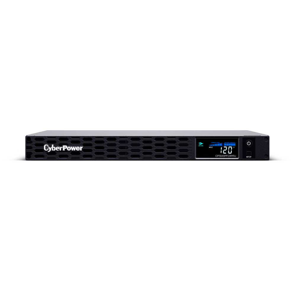 CyberPower CP1500PFCRM1U 1500VA / 900W Line Interactive UPS (Rackmount) — In use