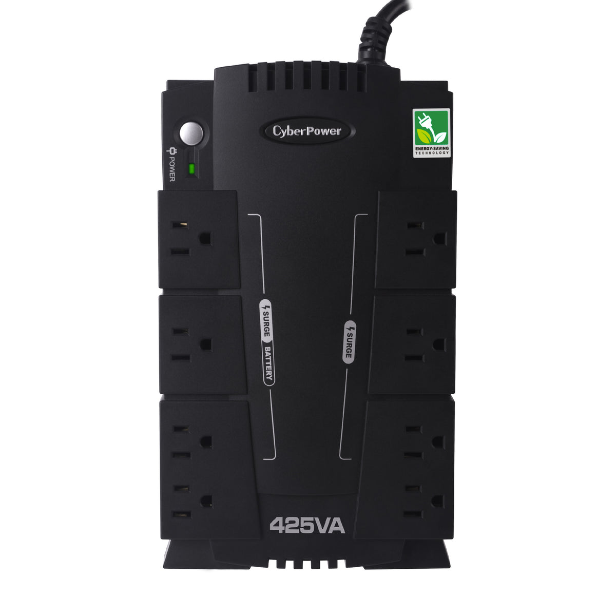 CyberPower CP425HGa 425 VA / 255 W Compact Standby UPS, Refurbished