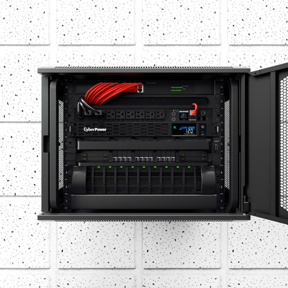 CyberPower CP500PFCRM1U 500VA / 300W Line Interactive UPS (Rackmount) — Left angle