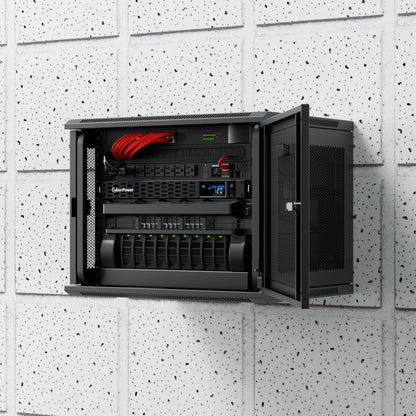 CyberPower CP500PFCRM1U 500VA / 300W Line Interactive UPS (Rackmount) — Right angle