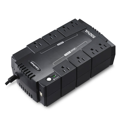 CyberPower CP550SLG 550VA / 330W Standby UPS (External) — Rear view