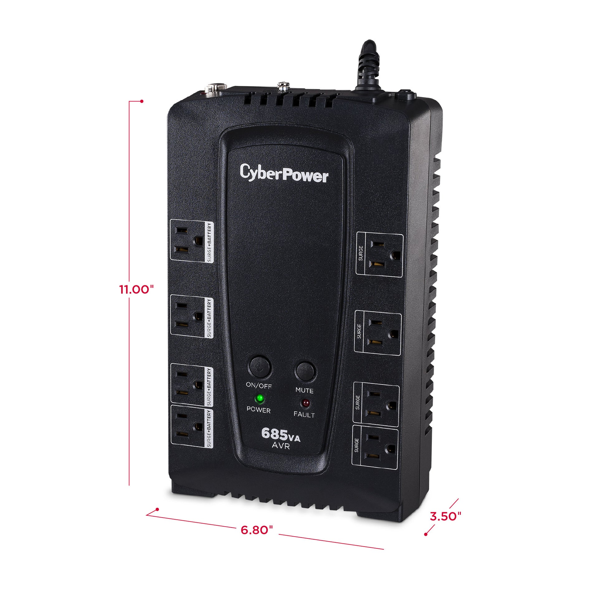 CyberPower CP685AVR-G 685VA / 390W Line Interactive UPS — Feature detail