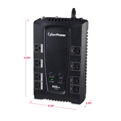 CyberPower CP685AVR-G 685VA / 390W Line Interactive UPS — Feature detail