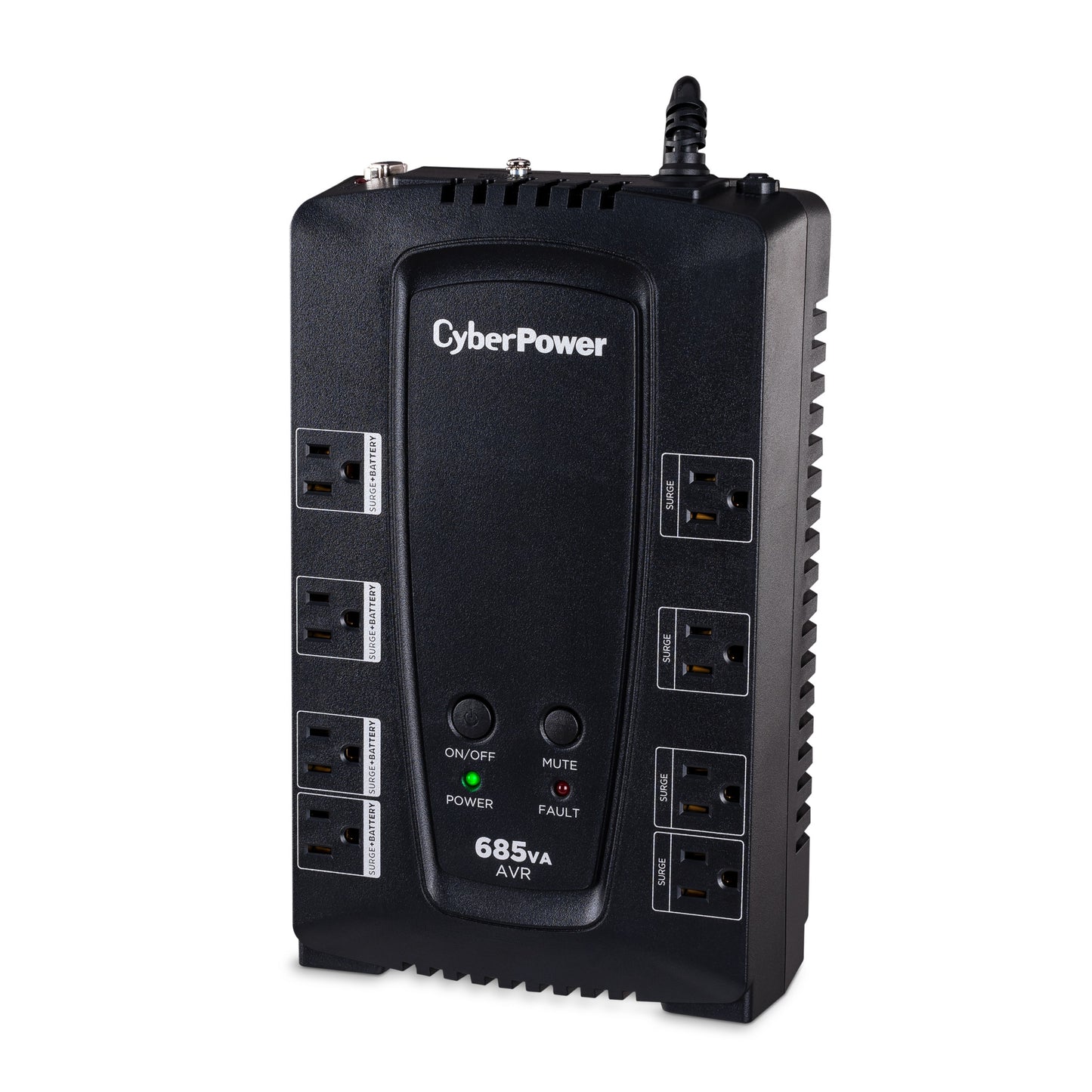 CyberPower CP685AVR-G 685VA / 390W Line Interactive UPS — Left angle