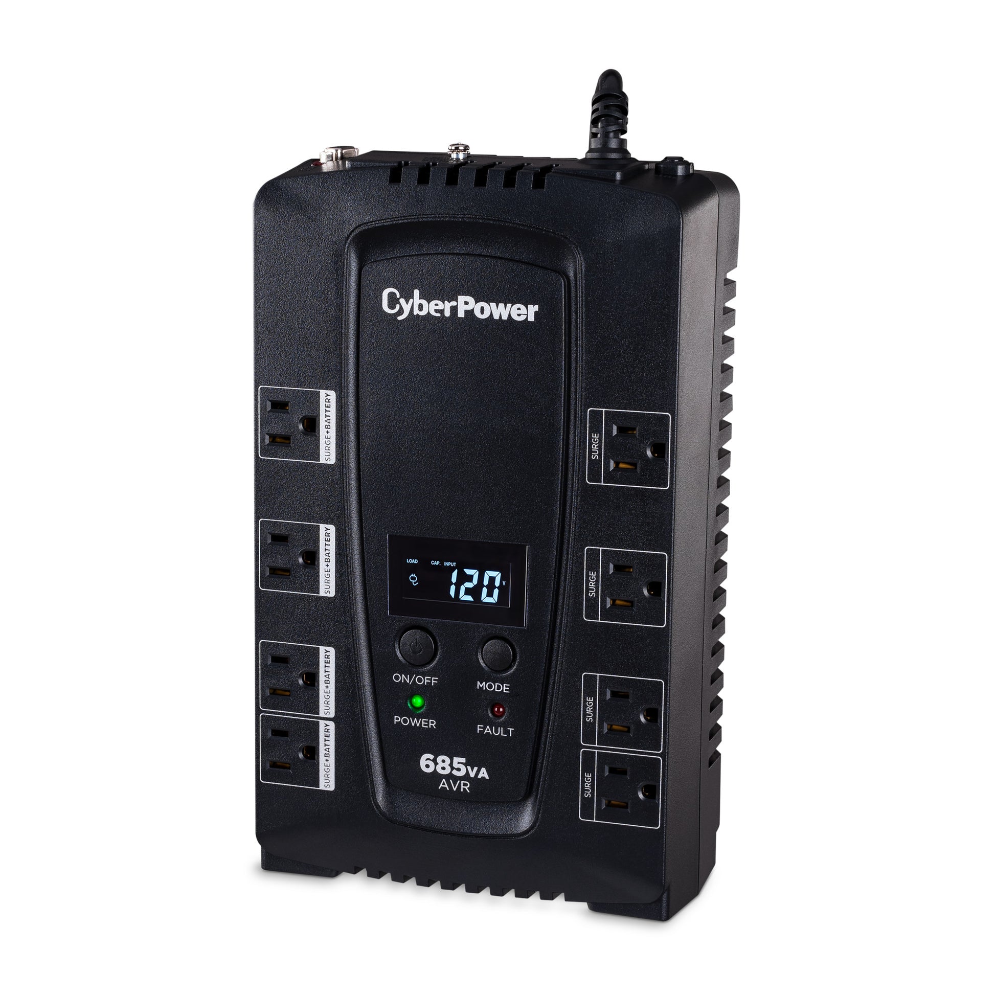 CyberPower CP685AVRLCD 685VA UPS line-interactive (mini-tour)