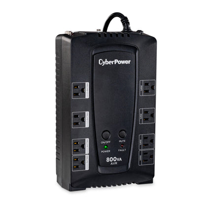 CyberPower CP800AVR 800VA Line Interactive UPS (Mini-Tower) — Right angle
