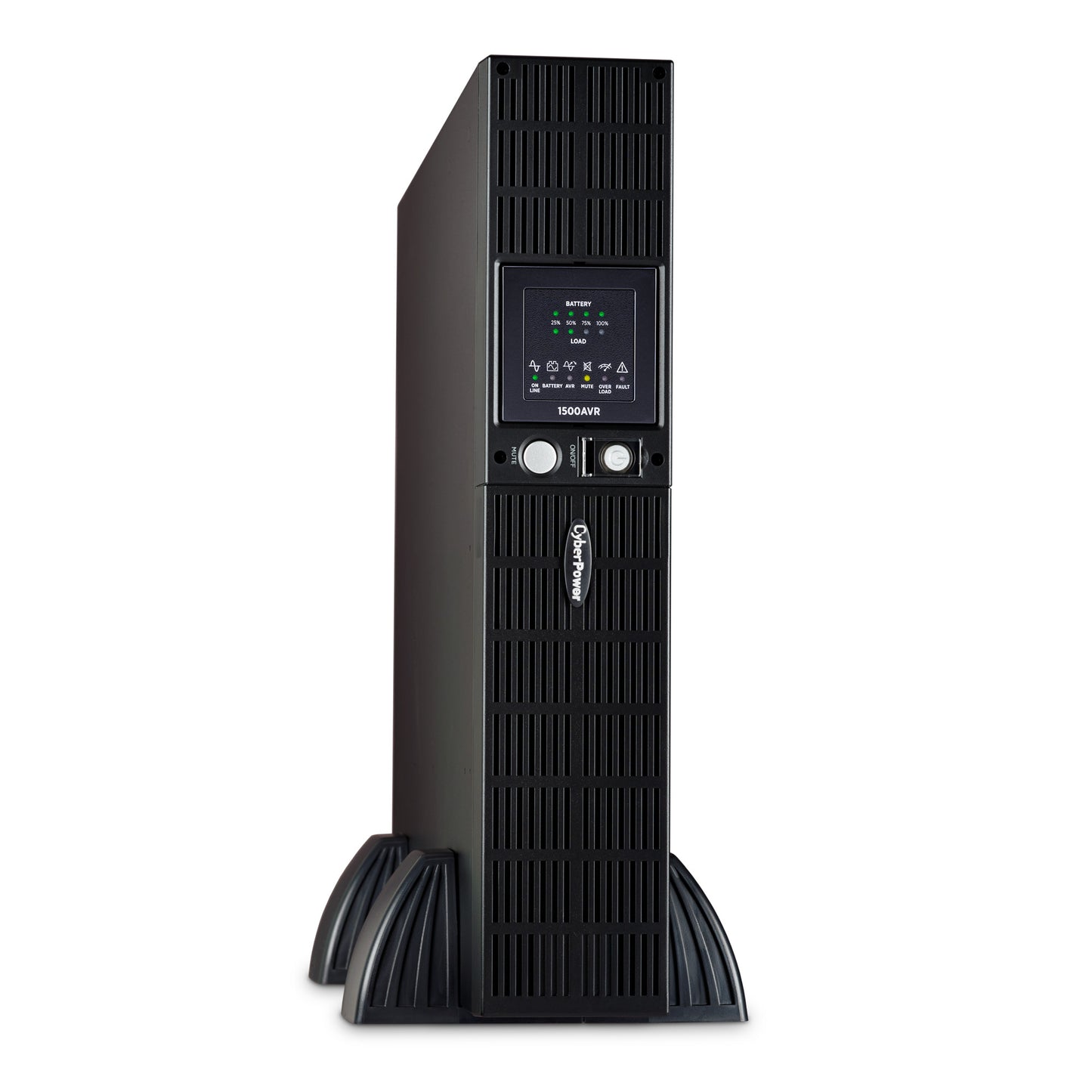 CyberPower CPS1500AVR 1500VA / 900W Line Interactive UPS (Rack/Tower) — Right angle