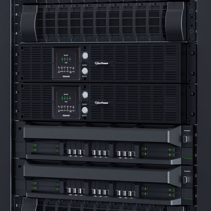 CyberPower CPS1500AVR 1500VA / 900W Line Interactive UPS (Rack/Tower) — In use