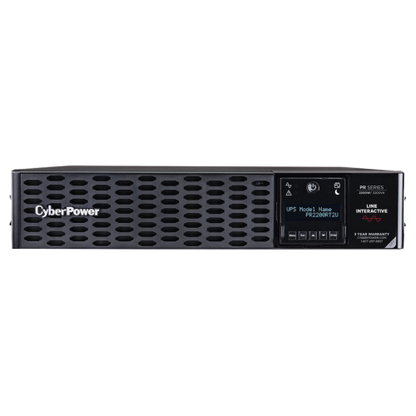 CyberPower Smart App Sinewave PR2200RT2U 2200 VA / 2200 W Rack/Tower Line-Interactive UPS 120 V