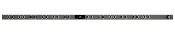 PDU de rack de base Vertiv Geist I10001, 24 prises (NEMA 5-20R), fiche NEMA 5-20P, 100-120 V, 20A, vertical