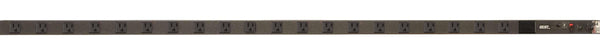 PDU de rack de base Vertiv Geist 38606, 20 prises (NEMA 5-20R), fiche NEMA 5-20P, 100-120 V, 20A, 0U, vertical