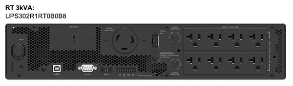 UPS Delta Amplon RT  en ligne à double conversion