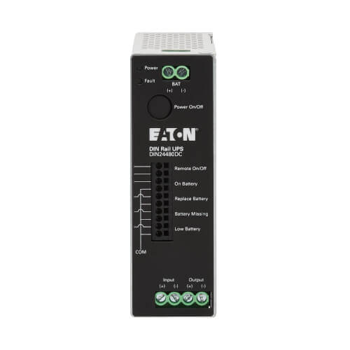 Eaton DIN24480DC Online Double-Conversion UPS - vue en angle
