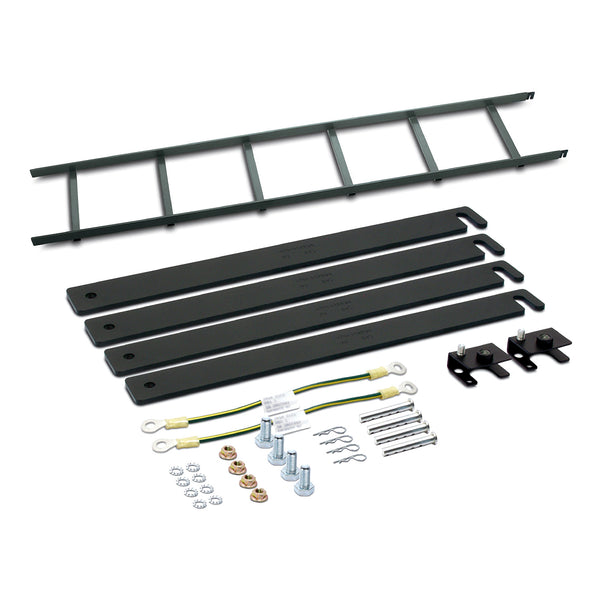 Échelle à câbles d'alimentation APC NetShelter AR8165ABLK avec ensemble de fixation, noire, 305 x 3023 x 51 mm