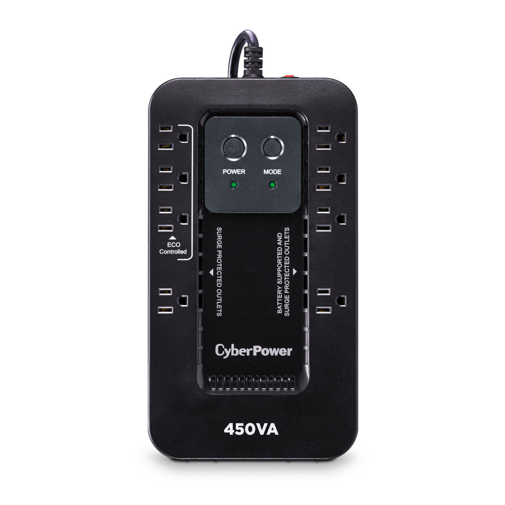 CyberPower EC450G 450VA / 260W Standby UPS — Front view