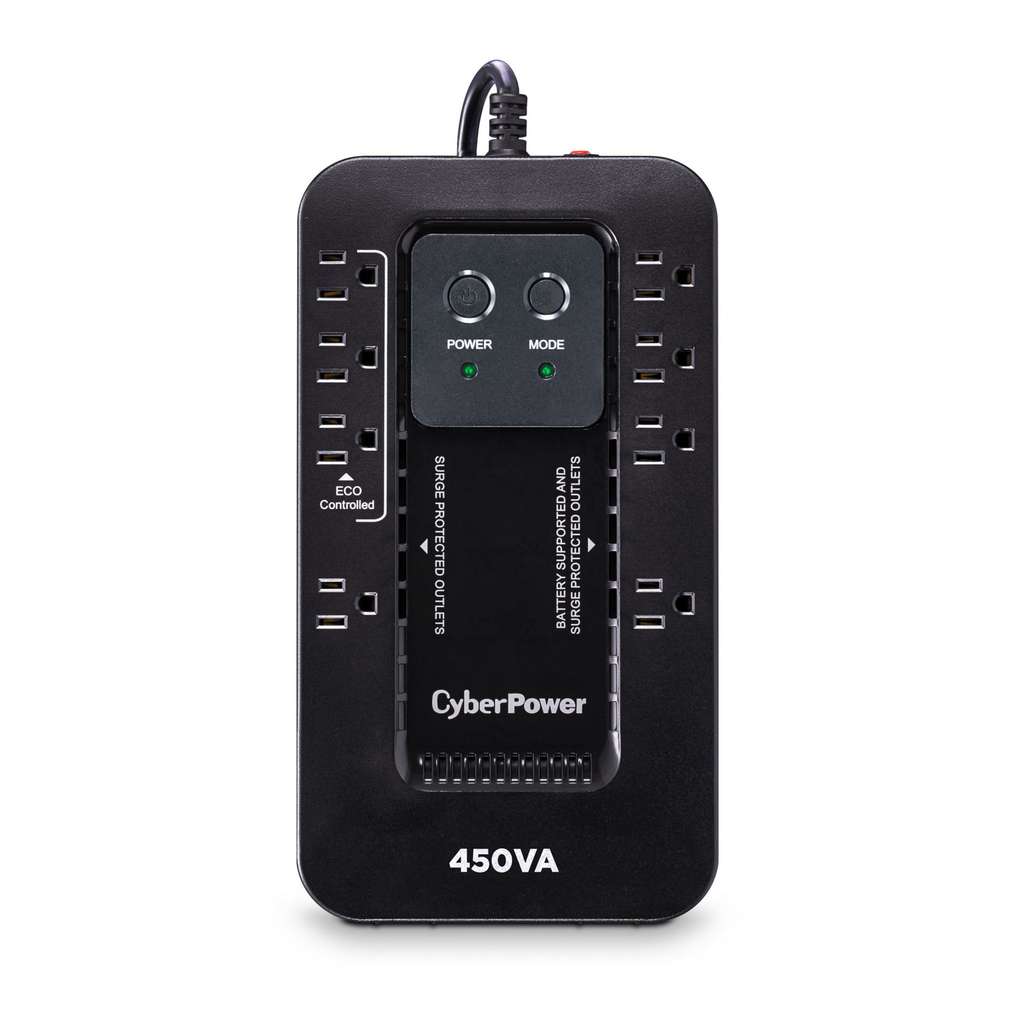CyberPower EC450G 450VA / 260W Standby UPS — Left angle