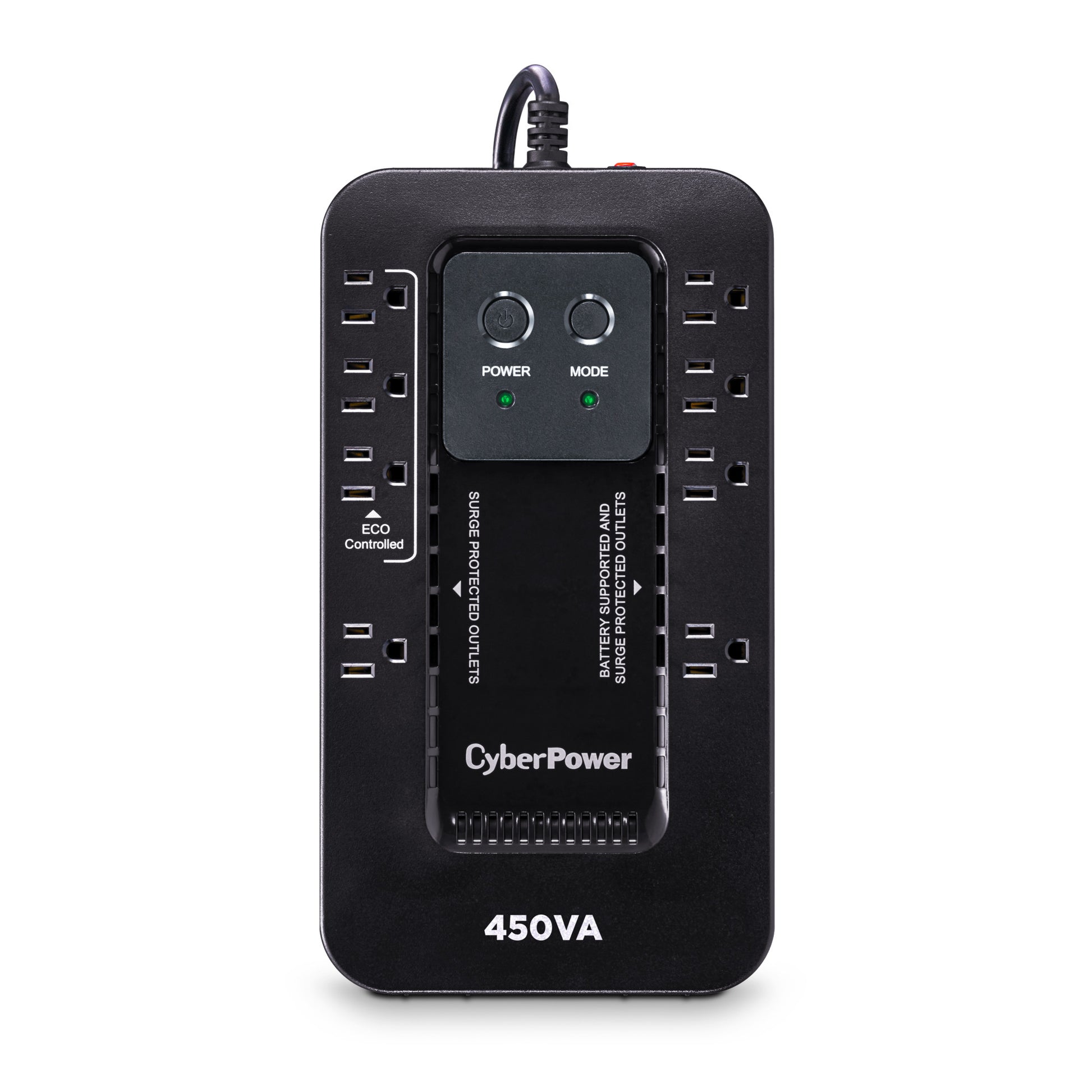 CyberPower EC450G 450VA / 260W Standby UPS — Left angle
