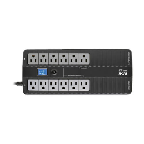 Tripp Lite ECO850LCD 850VA / 425W Standby UPS - détail arrière