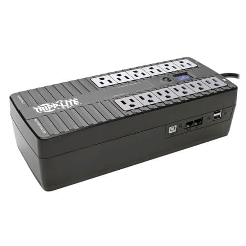 Tripp Lite ECO900LCDU2 900 VA / 480 W Tower Standby UPS