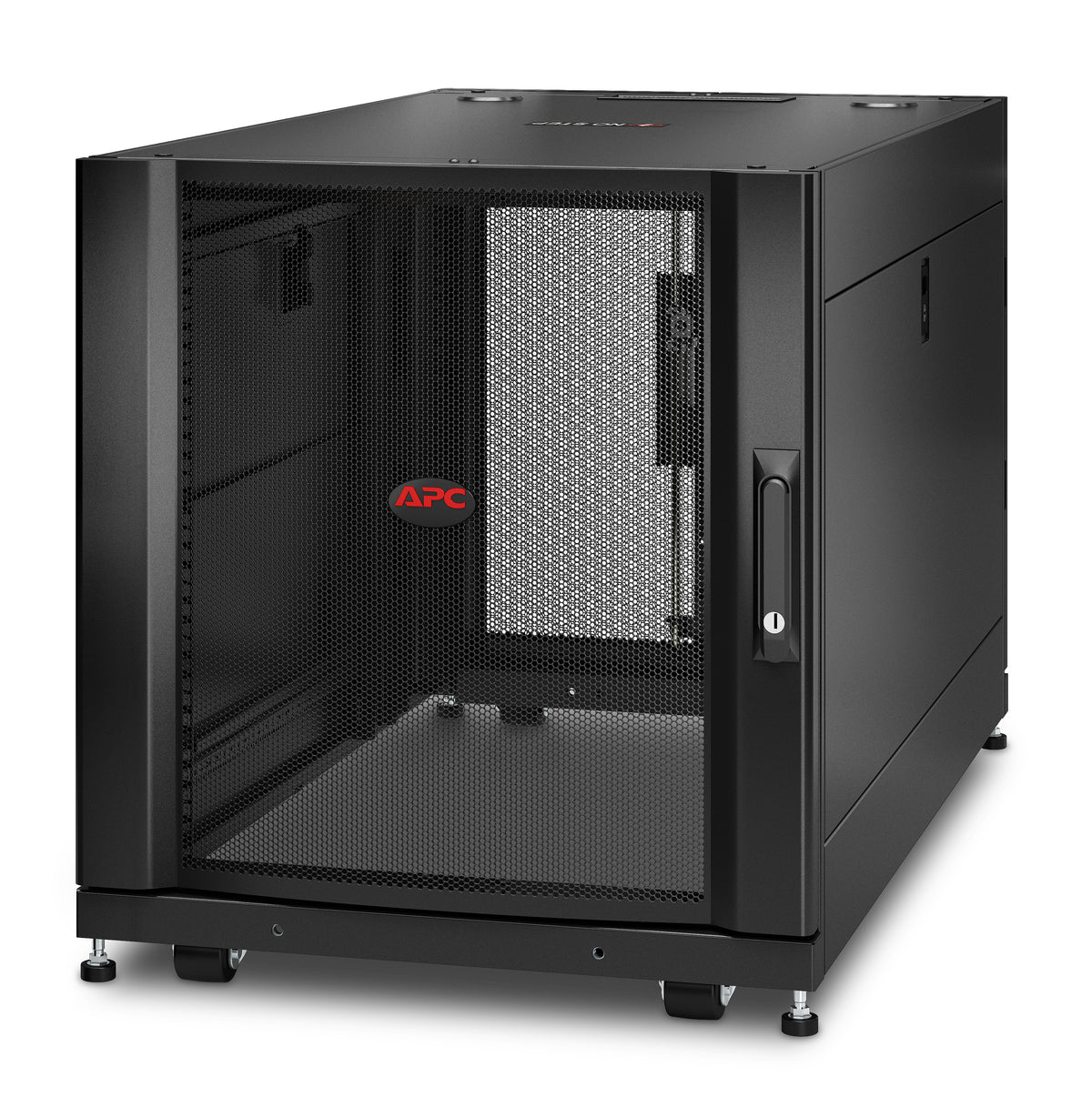 APC NetShelter SX AR3103 12U Server Rack Enclosure, 600 mm W x 1070 mm D, Black