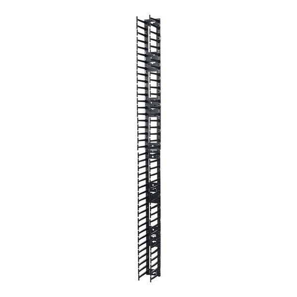 Gestionnaire de câbles vertical APC NetShelter AR7580A pour NetShelter SX 42U 750 mm, 1778H x 97L x 160P mm