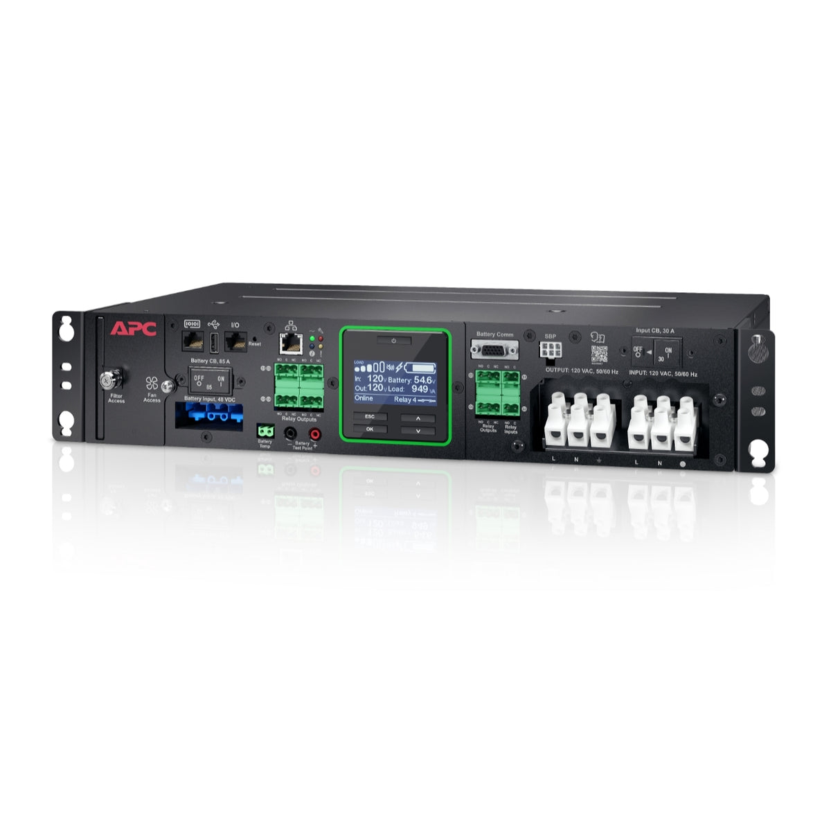 APC Smart-UPS Industrial XU2K0LLXXRCC 2000 VA / 1800 W Rack Online UPS, 120 V, Conformal Coated