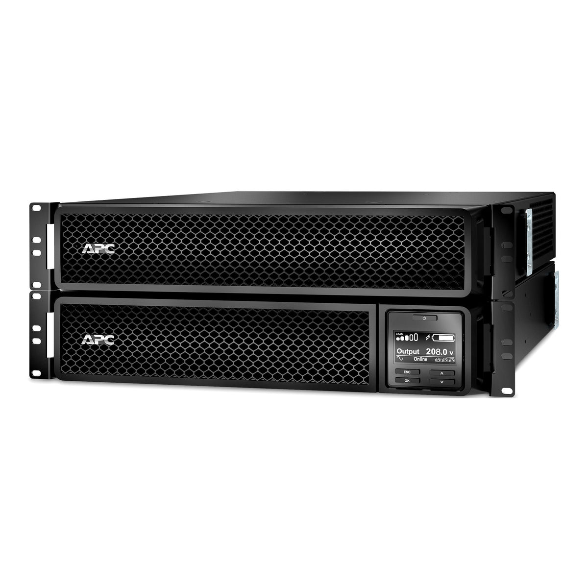 UPS en ligne APC Smart-UPS SRT SRT3000RMXLT-5KTF 3000 VA / 2700 W, transformateur abaisseur, 208 V