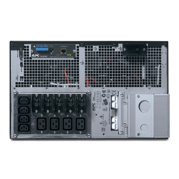 APC Smart-UPS RT SURT8000RMXLI 8kVA Rack Mountable UPS - SURT8000RMXLI - Double Conversion Online UPS, 220 V AC, 6U, Hard Wire 3-wire,Hard Wire 5-wire, Smart-UPS RT, 8 kVA