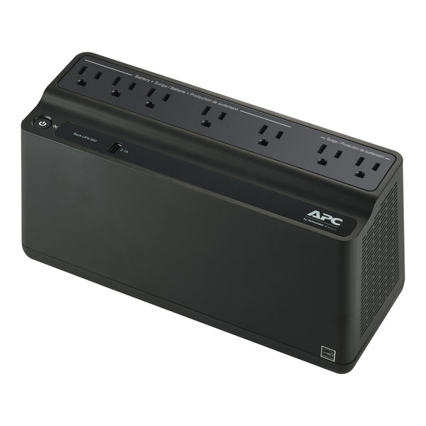 UPS interactif sol/mur APC Back-UPS BVN650M1-CA 650 VA / 360 W