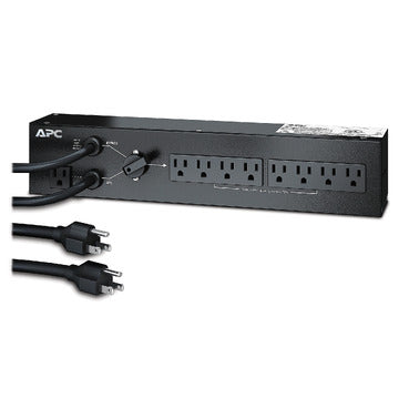 APC SBP1500RM 120 V 15 A rack service bypass PDU, front view
