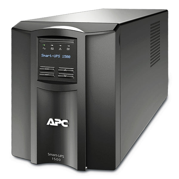 UPS tour APC Smart-UPS SMT1500NC 1500 VA / 1000 W avec carte réseau, 120 V