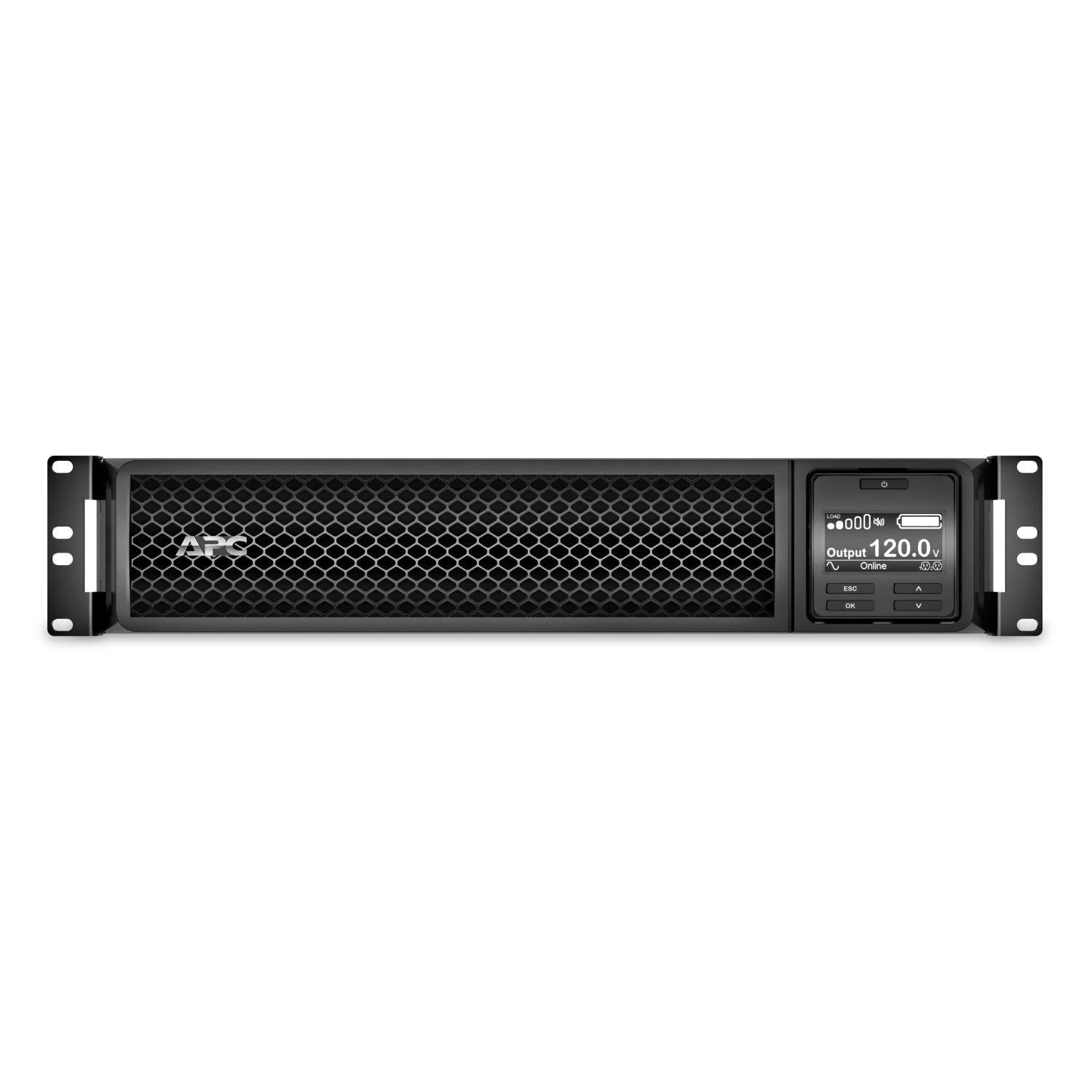 APC by Schneider Electric Smart-UPS SRT 1000VA RM 120V - SRT1000RMXLA - Double Conversion Online UPS, 120 V, Rack-mountable, Sine Wave, 2U, 120 V AC, Smart-UPS SRT, 10 Minute, 1 kVA/900 W