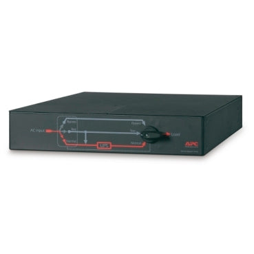 APC SBP5000RMT2U 200/208/240 V rack service bypass panel, front view