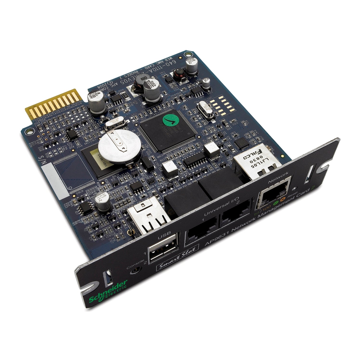 APC AP9631 UPS Network Management Card 2 with USB, console and two universal input/output ports