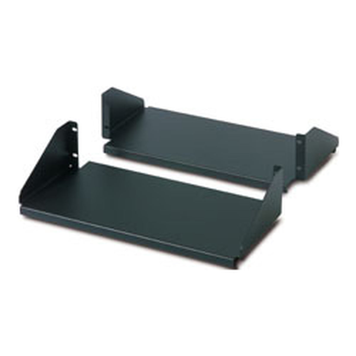 APC Double Sided Fixed Shelf for 2-Post Rack 250 lb Black AR8422