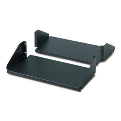 APC Double Sided Fixed Shelf for 2-Post Rack 250 lb Black AR8422